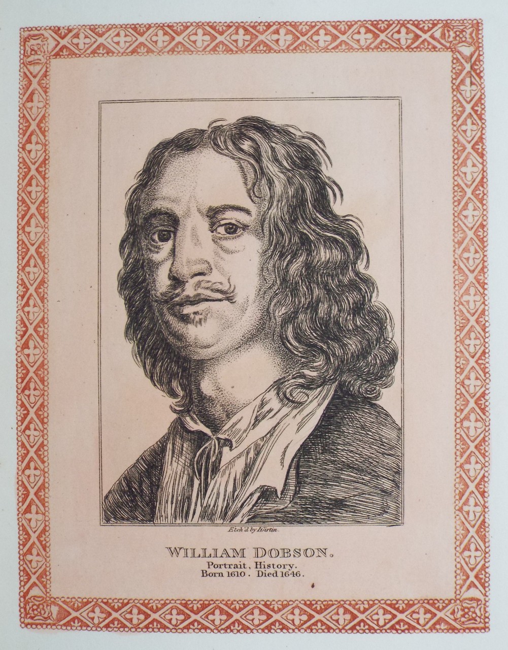 Etching - William Dobson. - Girtin