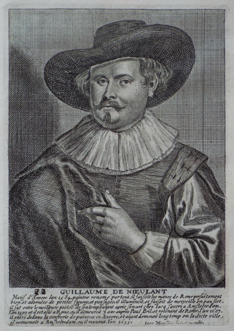 Print - Guillaume de Nieulant - Meyssens