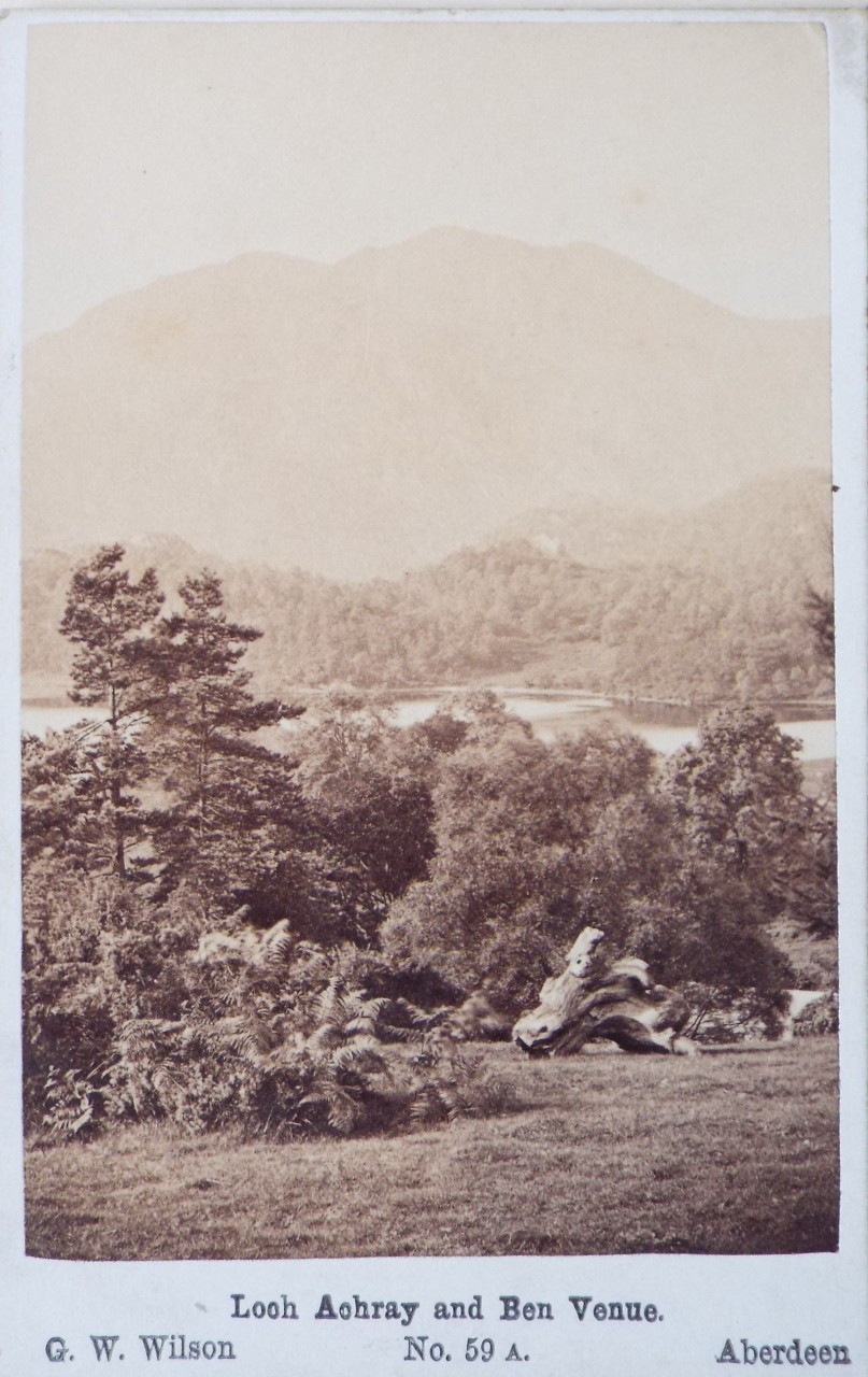 Photograph - Loch Achray and Ben Venue.