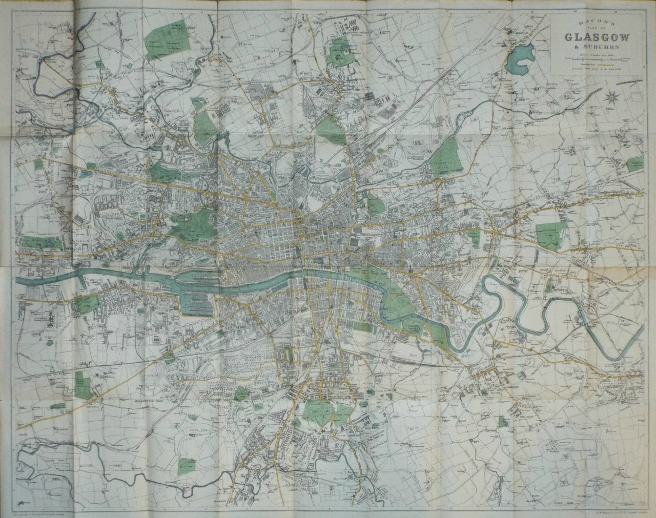 Map of Glasgow - Glasgow