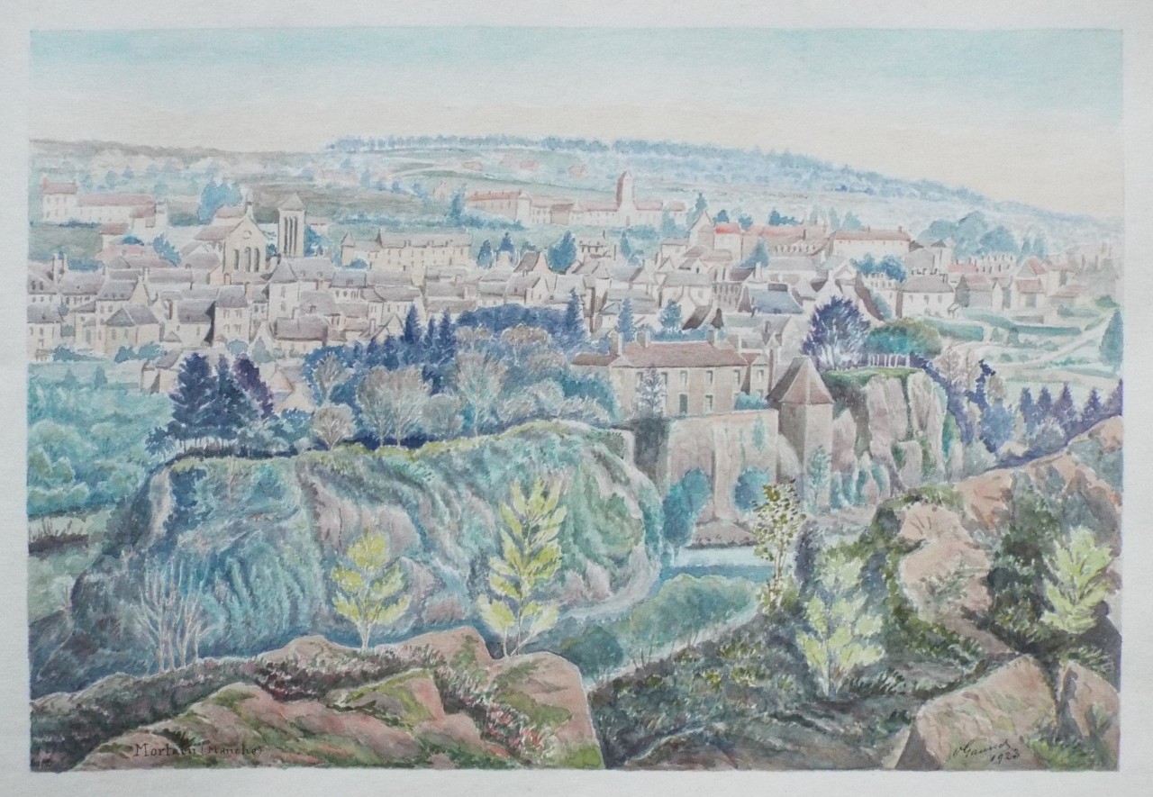 Watercolour - Mortain (Manche)