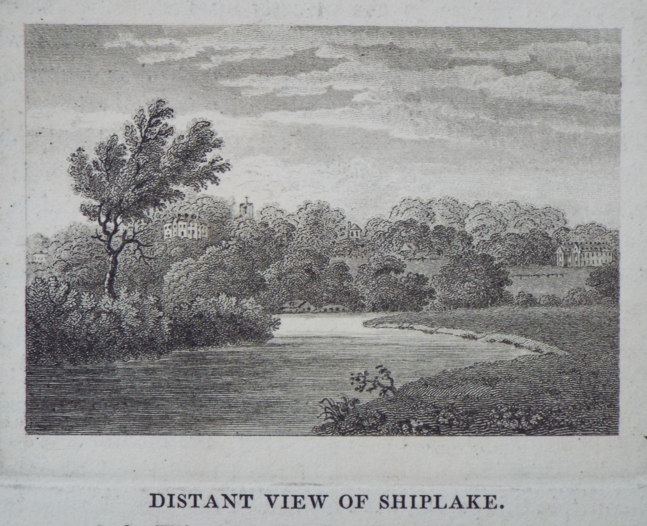 Print - Distant View of Shiplake.