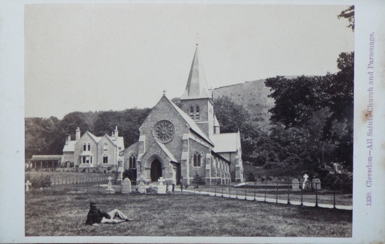 Photograph - Clevedon - All Saints Church and Parsonage.