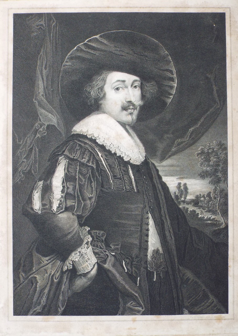 Print - Portrait of a Spanish Officer - Fittler