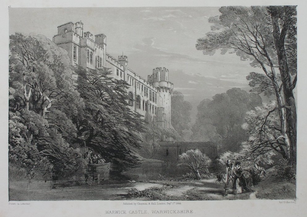 Lithotint - Warwick Castle, Warwickshire - Harding