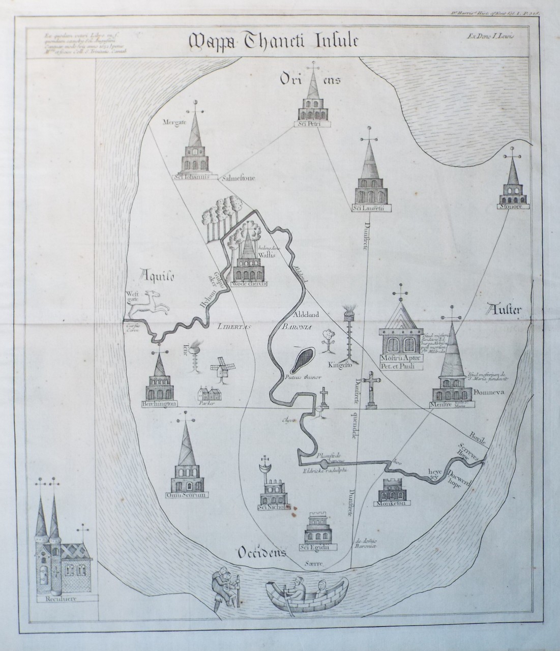 Map of Kent