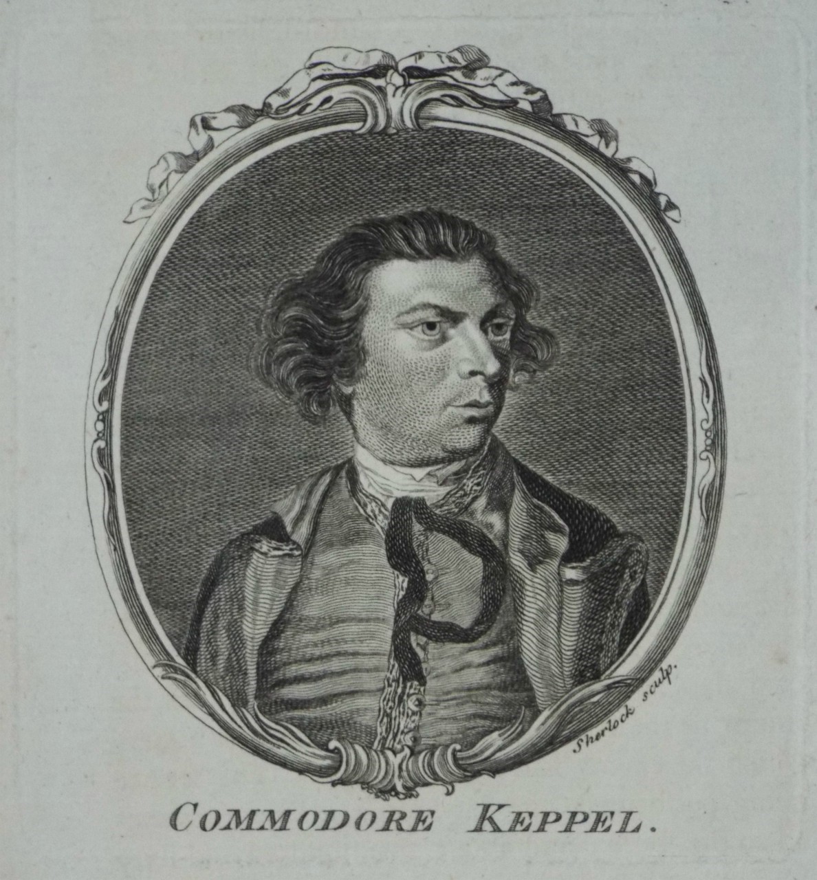 Print - Commodore Keppel. - 