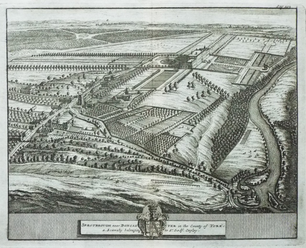 Print - Sprotbrough near Doncaster in the County of York.