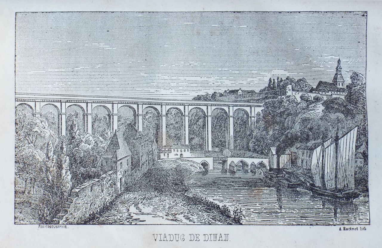 Paniconograph - Viaduc de Dinan. - Racinet