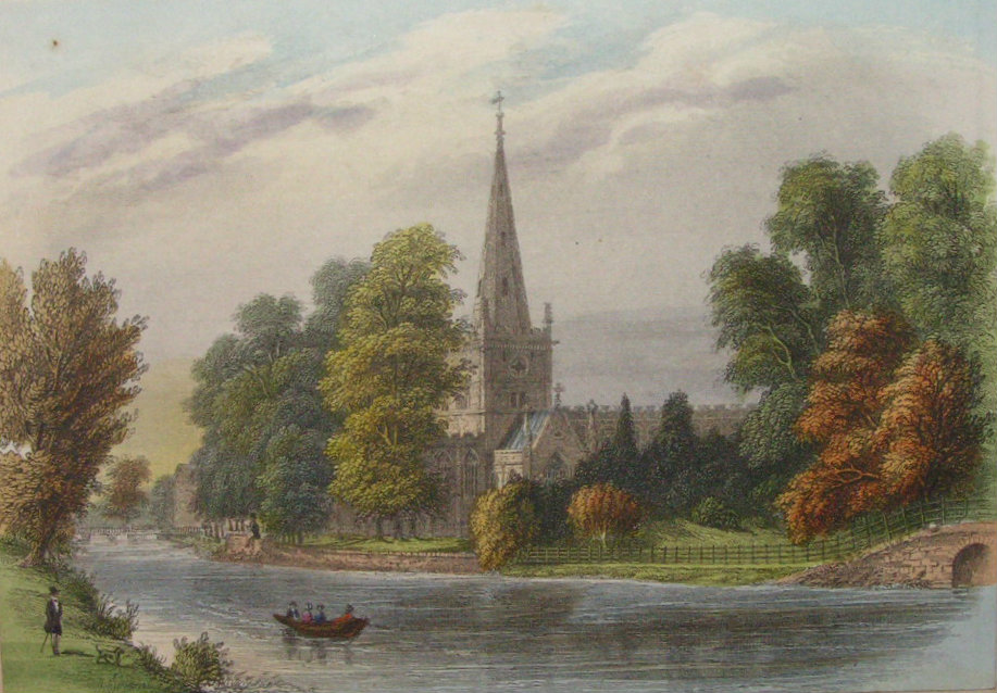 Print - (Holy Trinity Church, Starford on Avon)