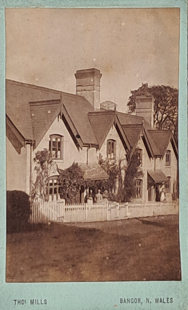 Photograph - Unidentified cottages in or near Bangor