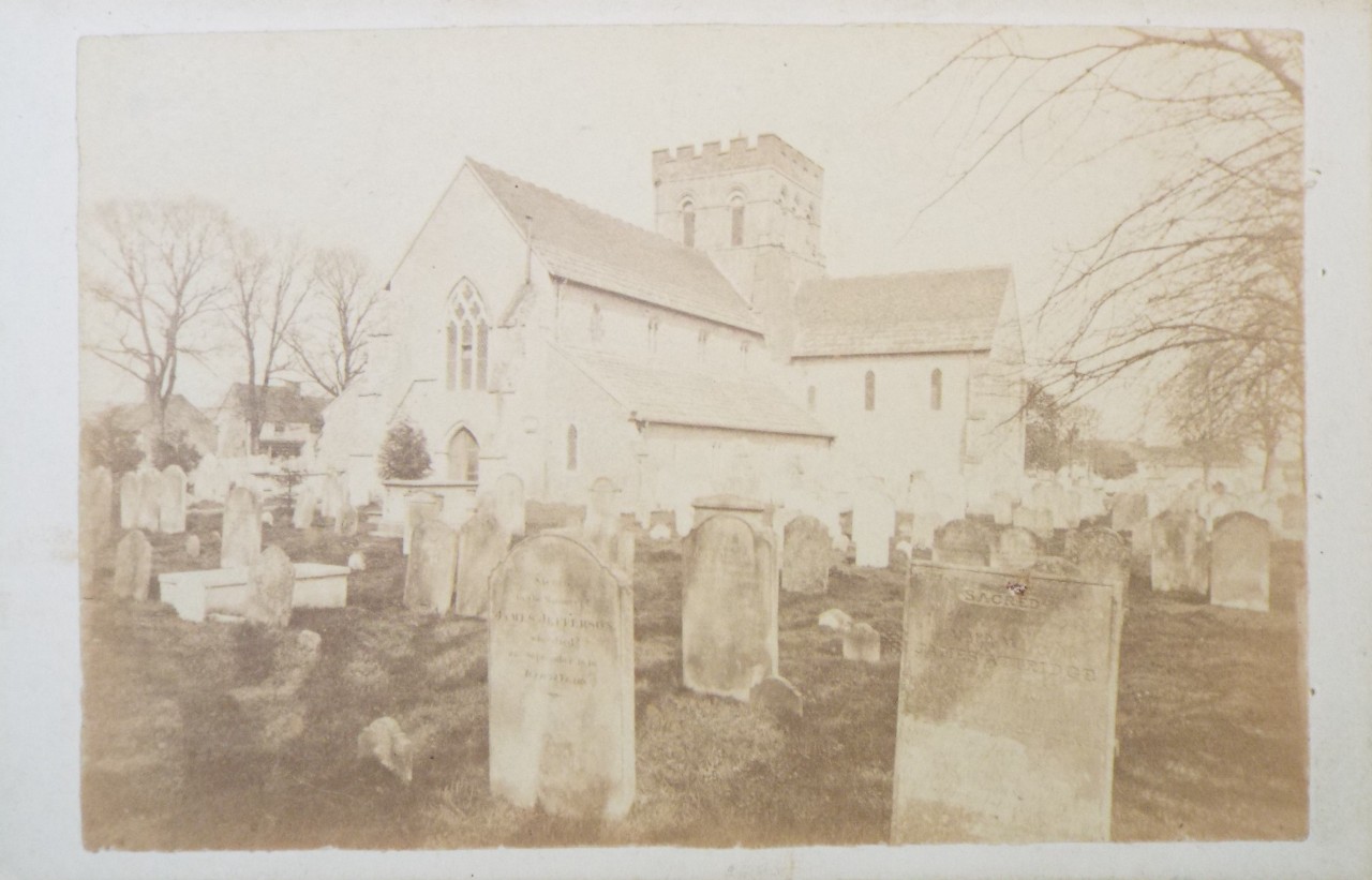 Photograph - Broadwater Church, near Worthing.