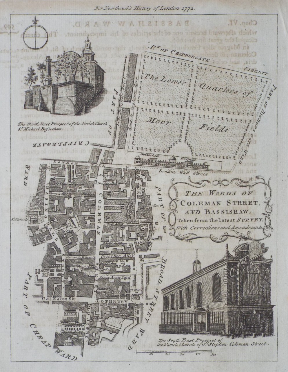 Map of City of London - London