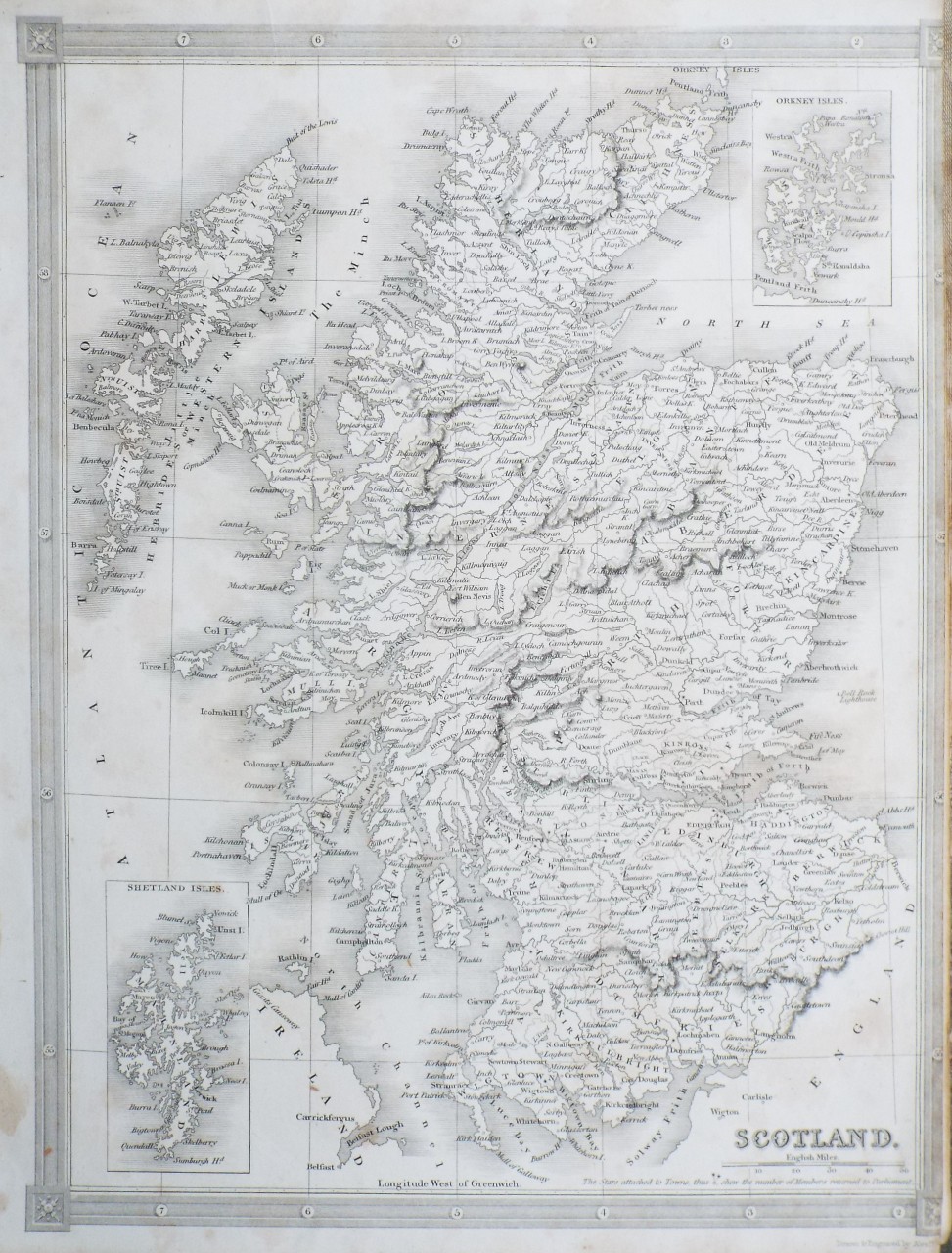 Map of Scotland