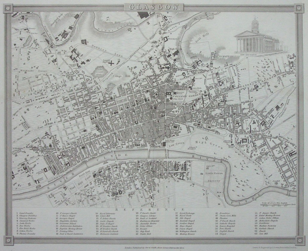 Map of Glasgow - Glasgow