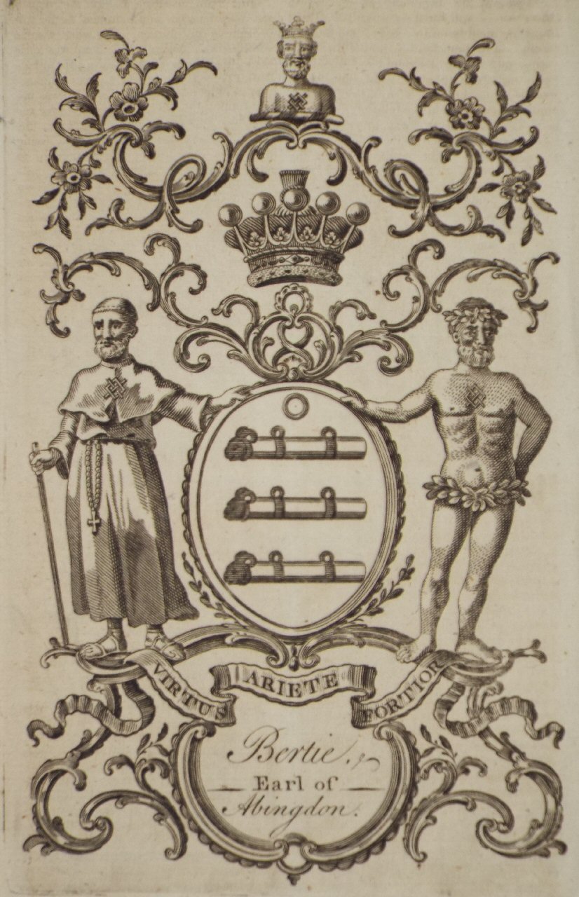 Print - Bertie, Earl of Abingdon.