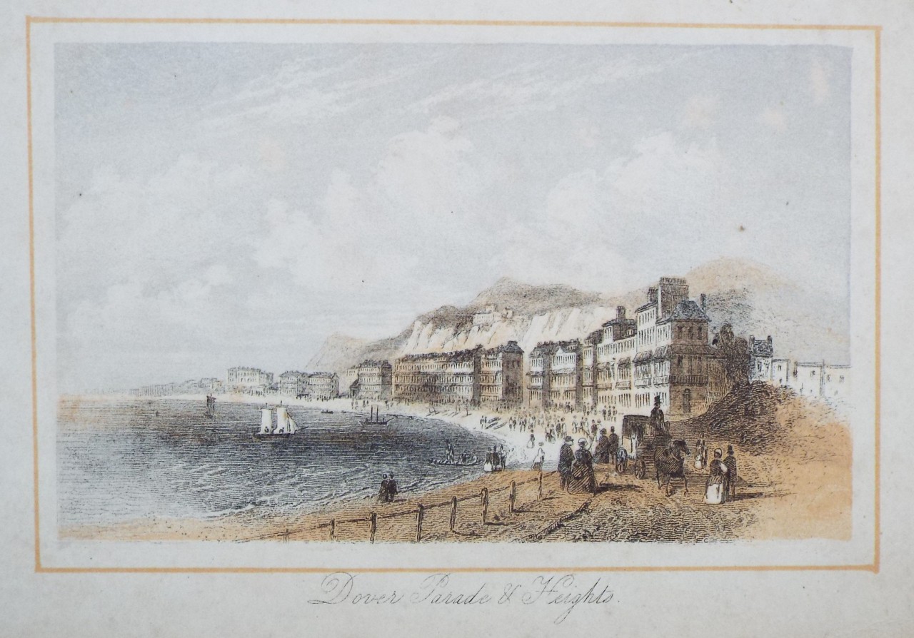 Lithograph - Dover Parade & Heights.