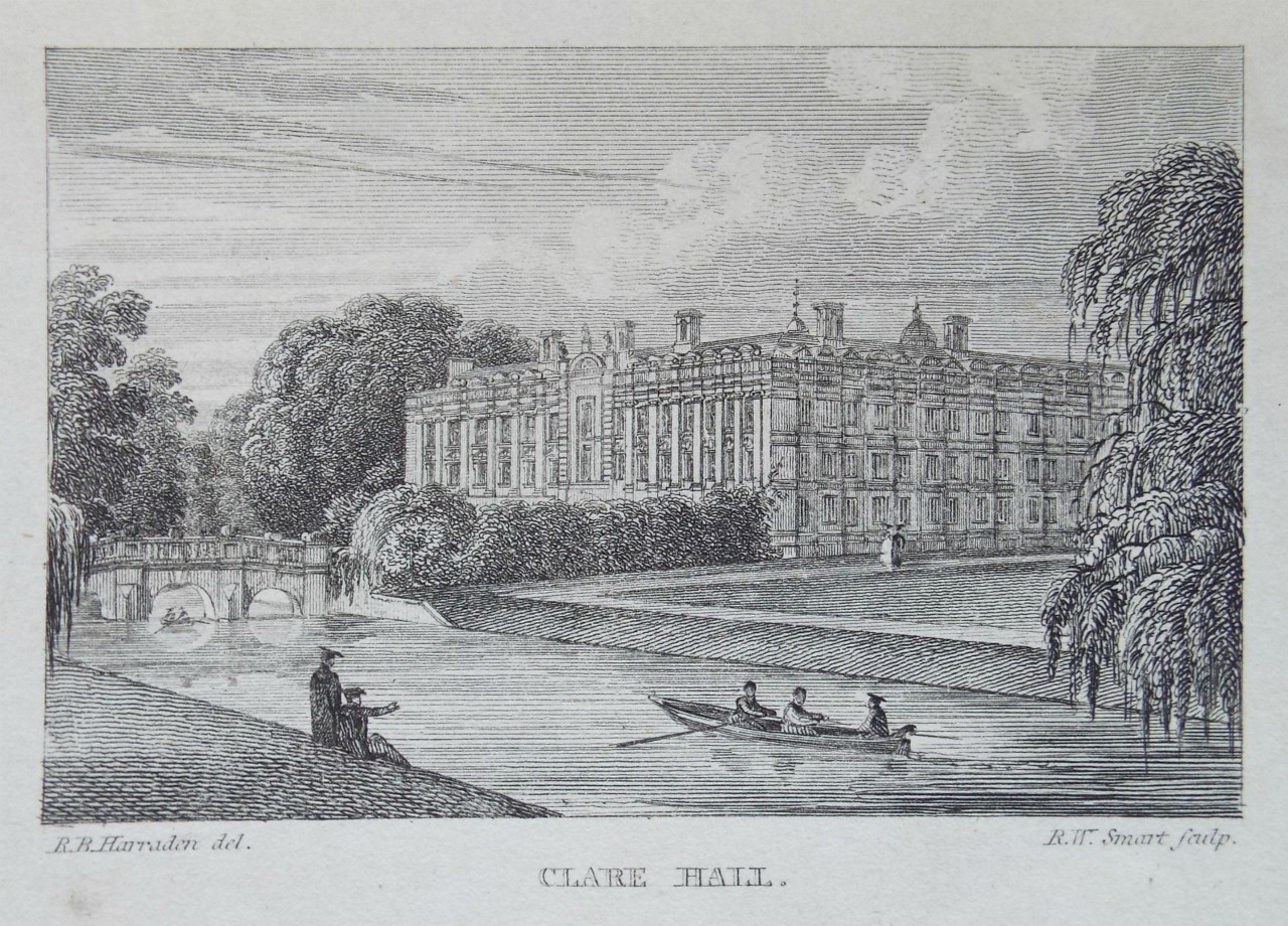 Print - Clare Hall. - Smart