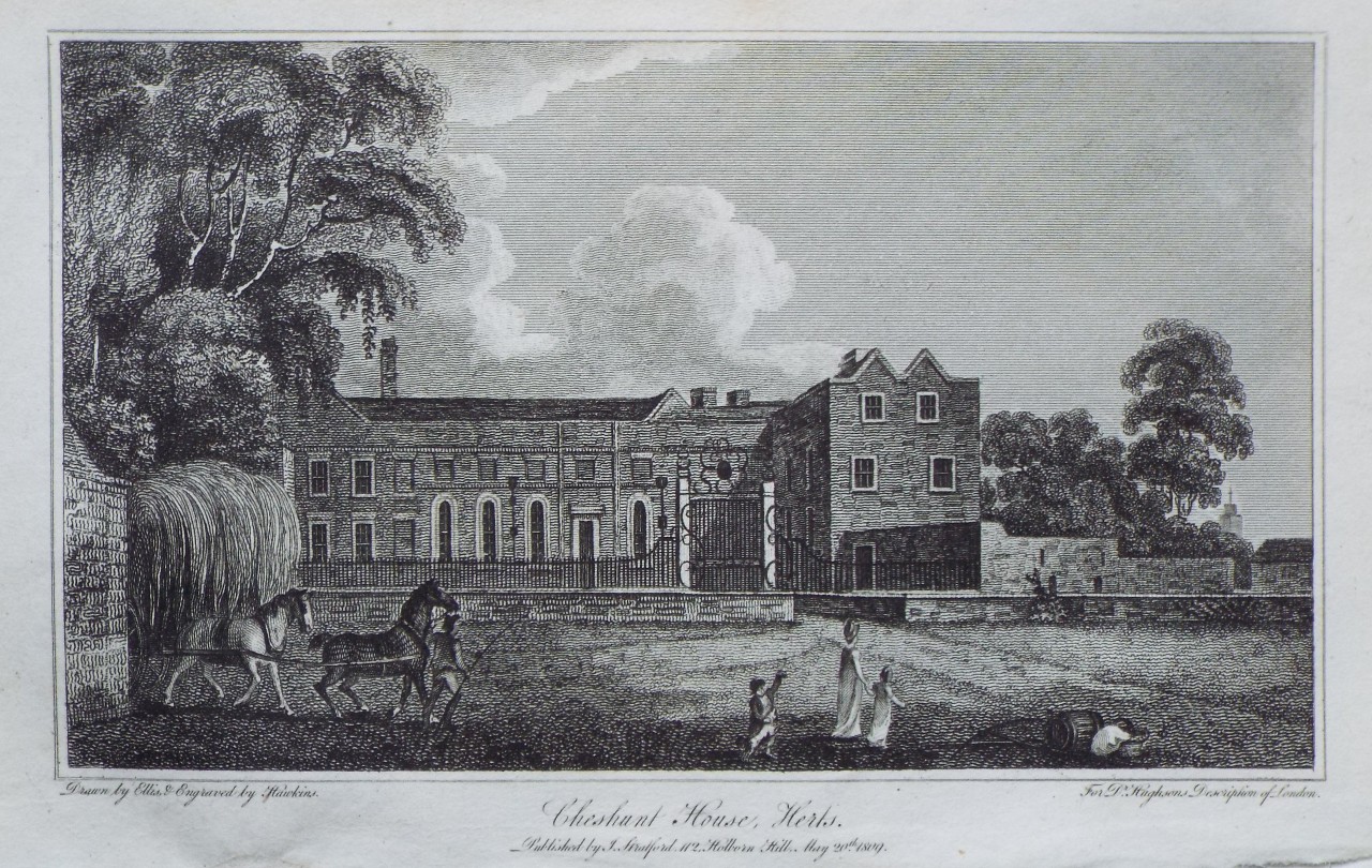 Print - Cheshunt House, Herts. - 