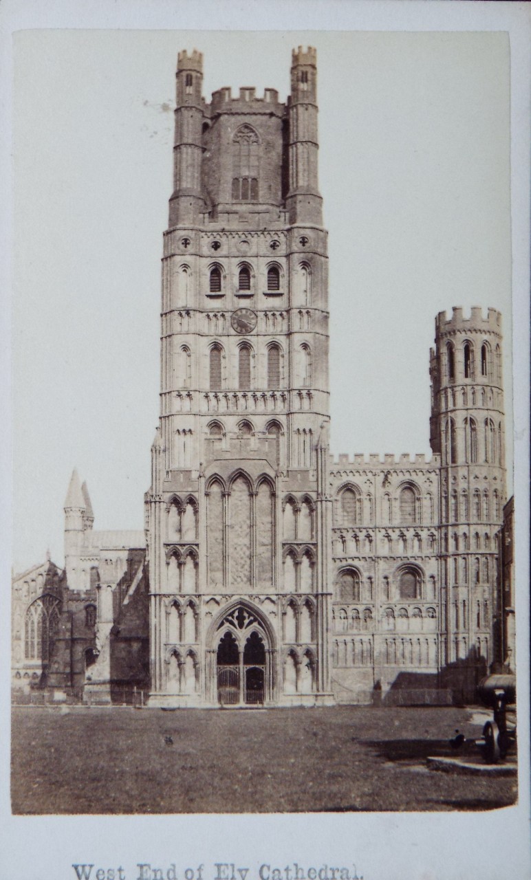 Photograph - West End of Ely Cathedral.