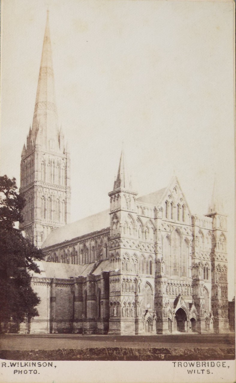 Photograph - Salisbury Cathedral West Front