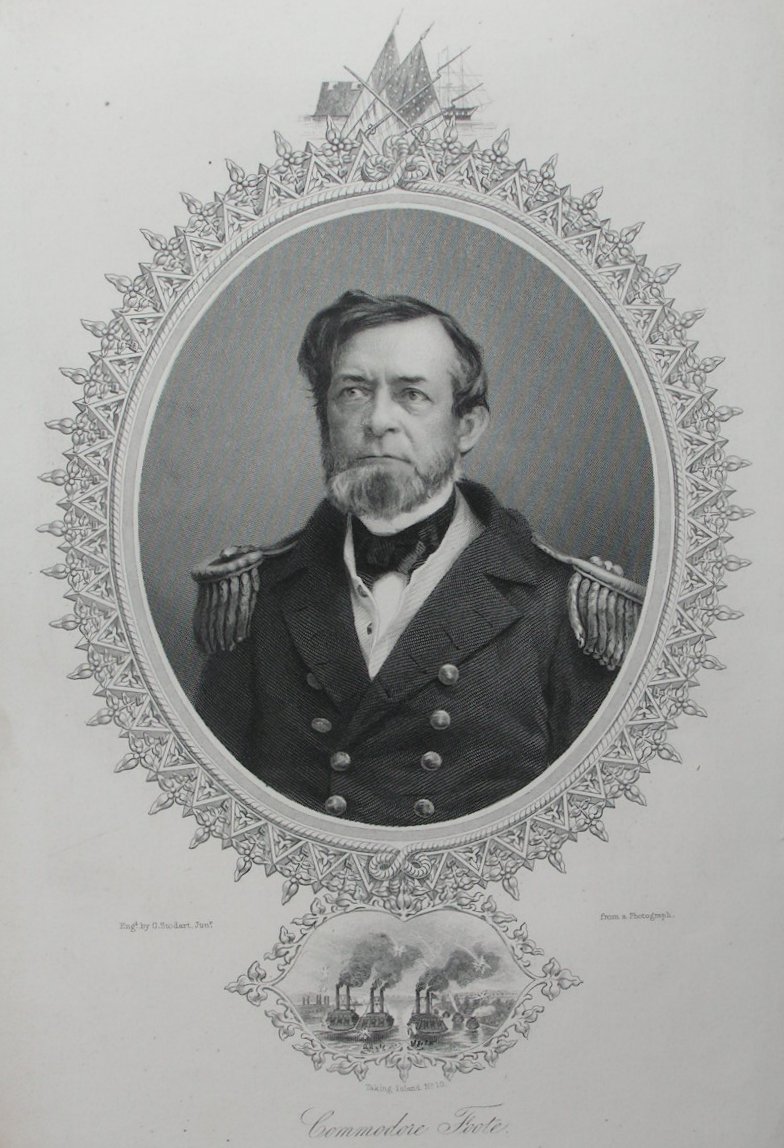 Print - Commodore Foote - Stodart