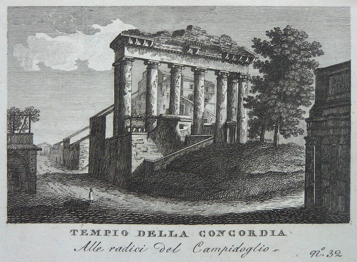 Print - Templo della Concordia Alle radici del Campidoglio