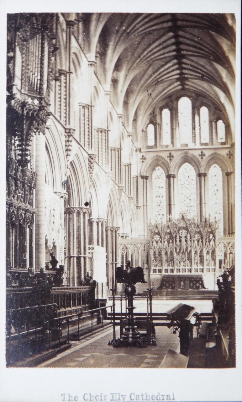 Photograph - The Choir Ely Cathedral