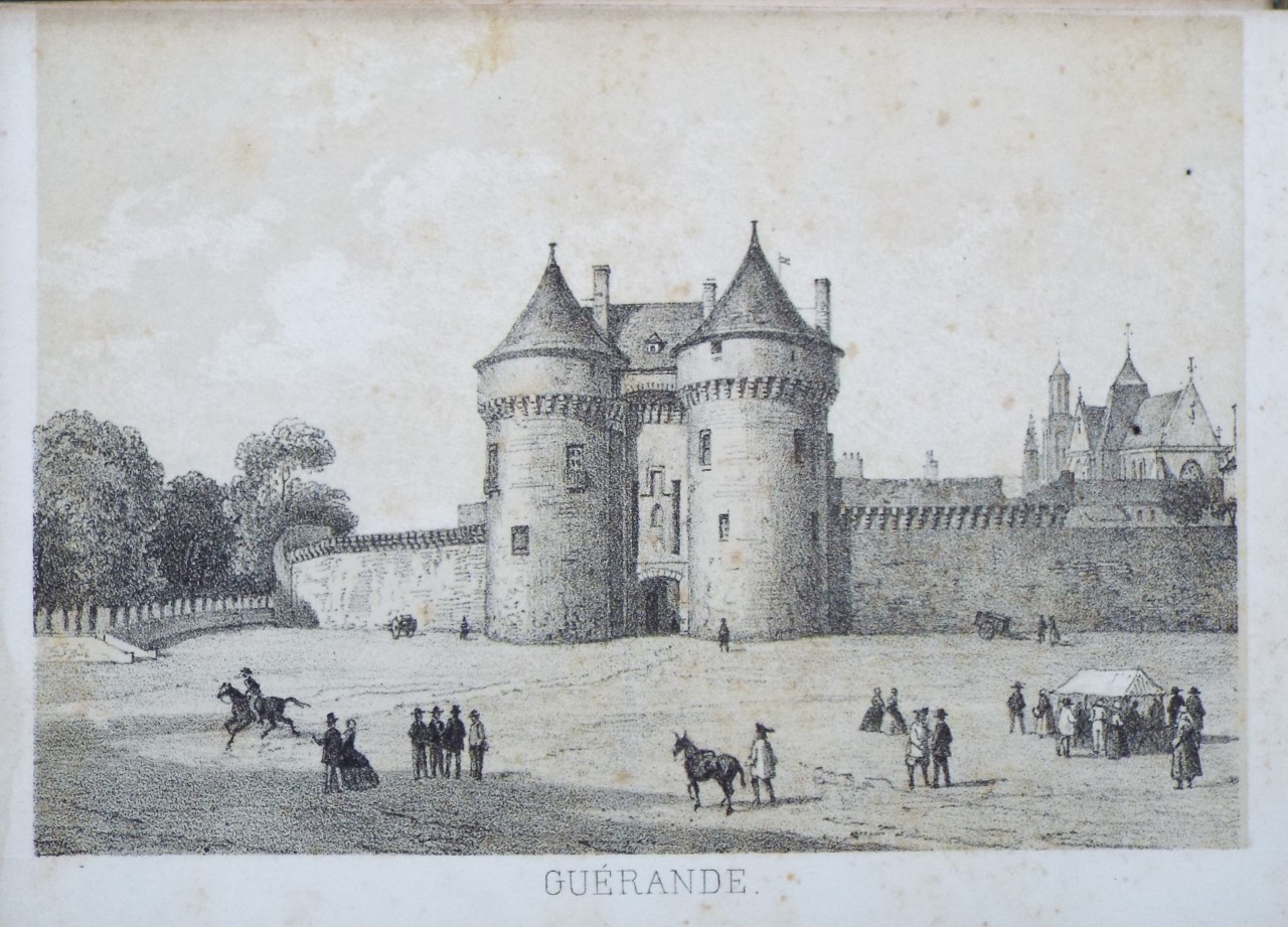 Lithograph - Guerande.