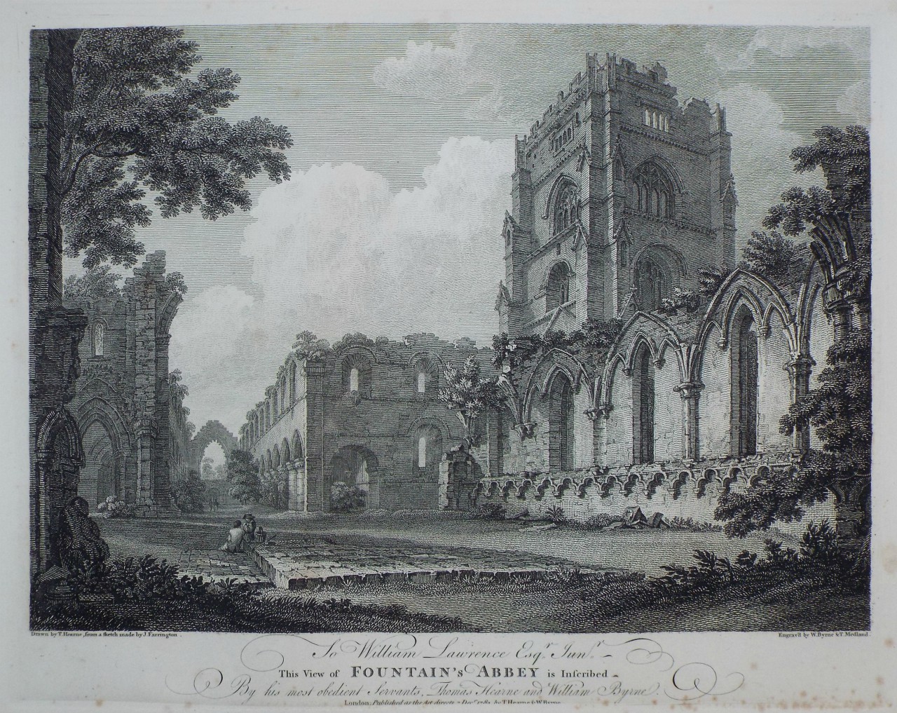 Print - Fountain's Abbey - Byrne