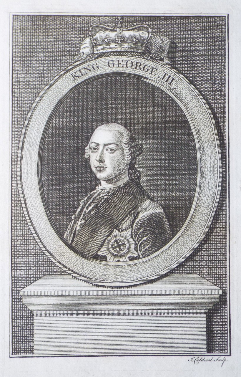 Print - King George. III. - Caldwal