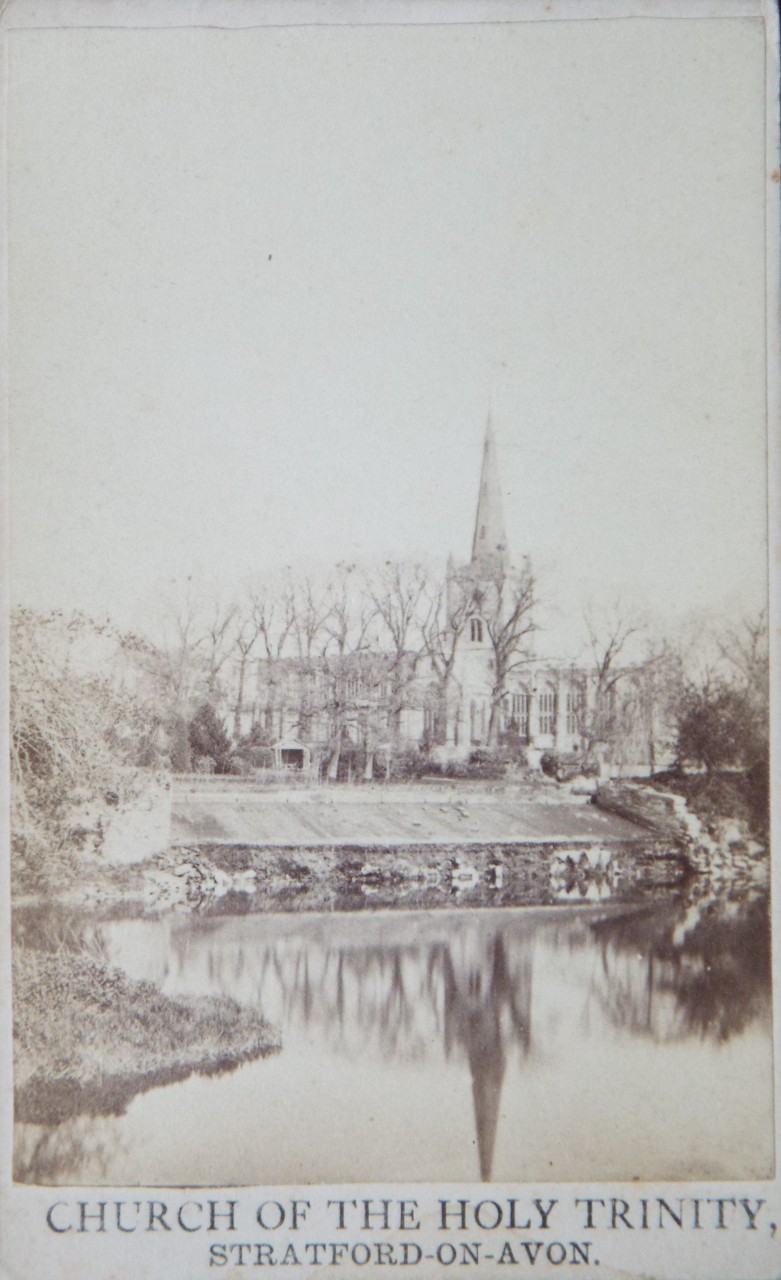 Photograph - Church of the Holy Trinity, Stratford-on-Avon.