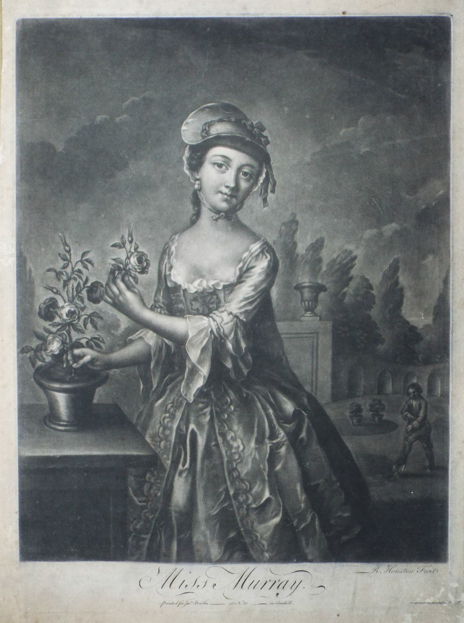 Mezzotint - Miss Murray. - Houston