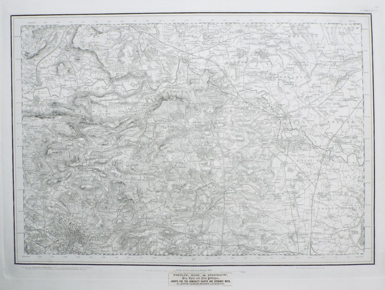 Map of Leeds