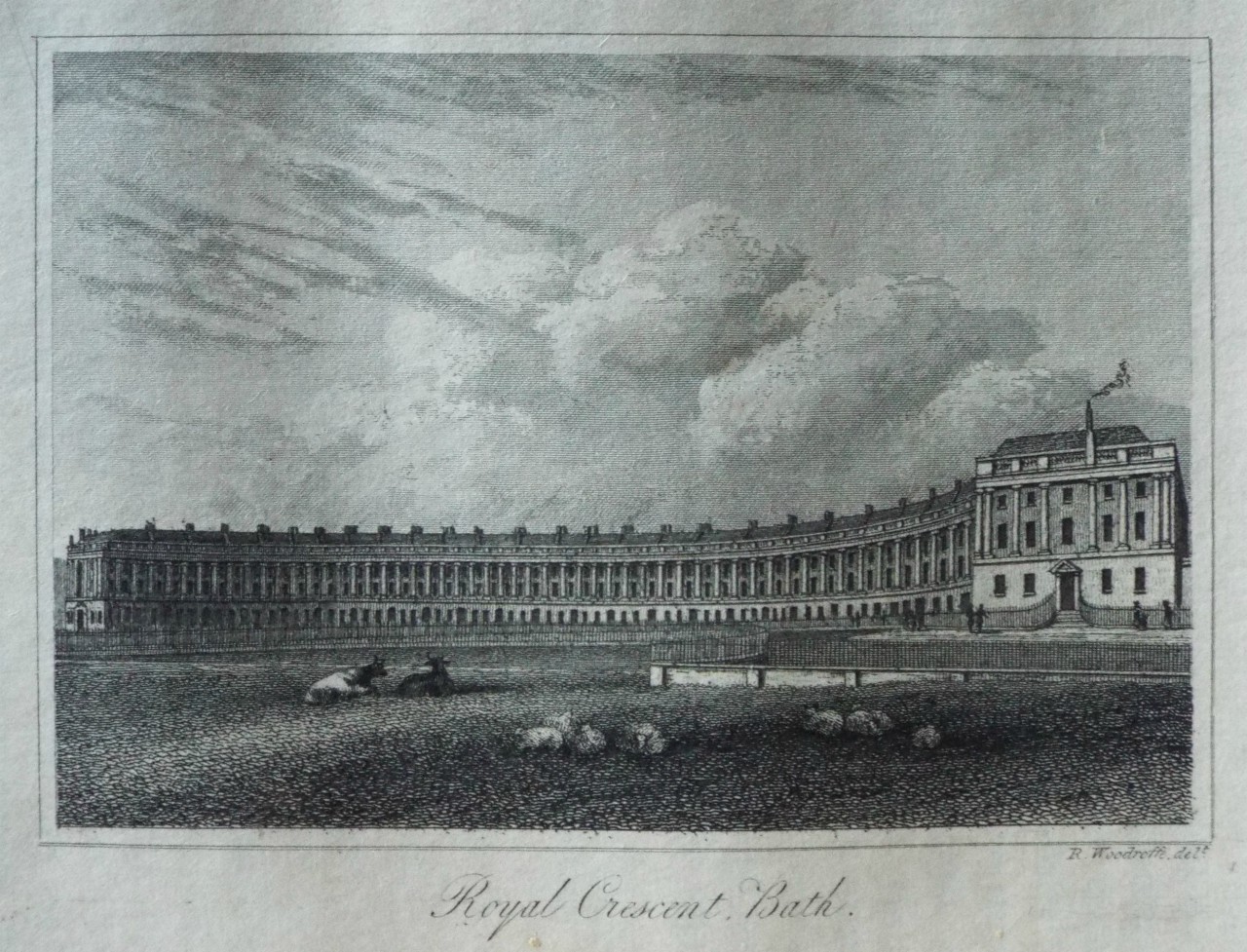 Print - Royal Crescent,  Bath