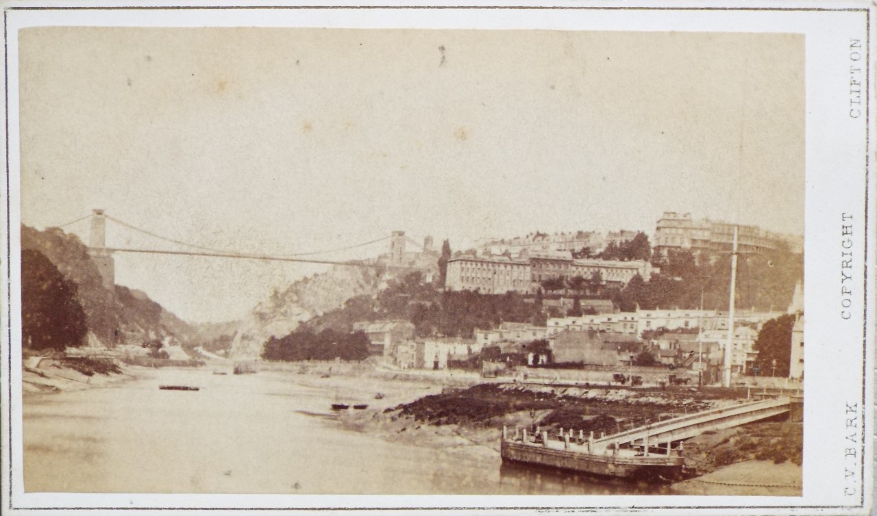 Photograph - Clifton, Bristol, from the Avon