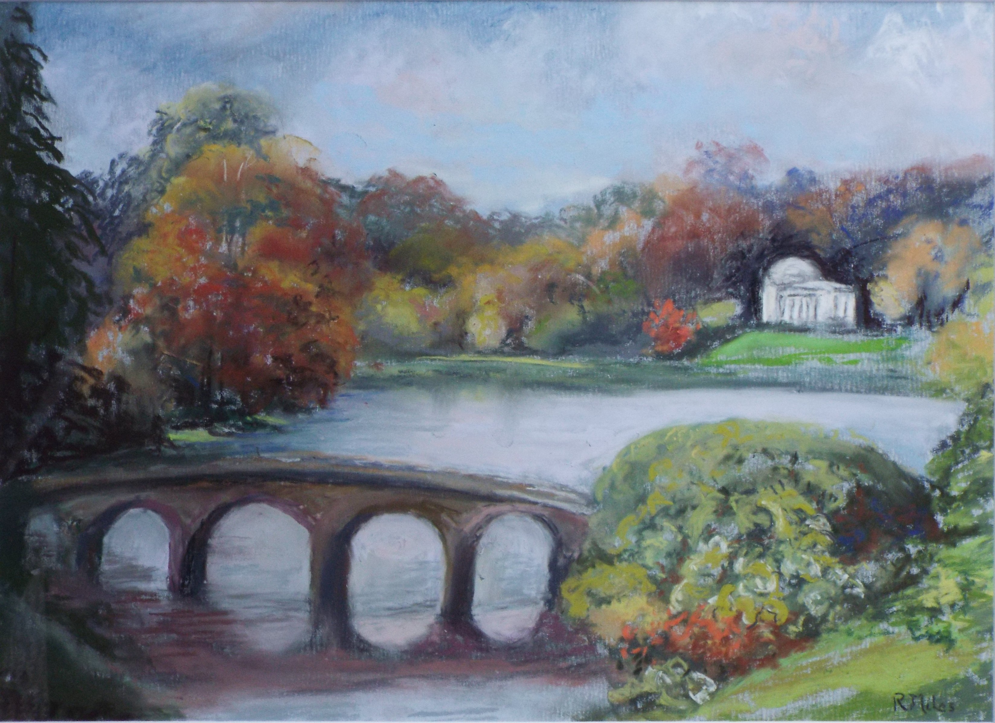 Pastel - Stourhead garden