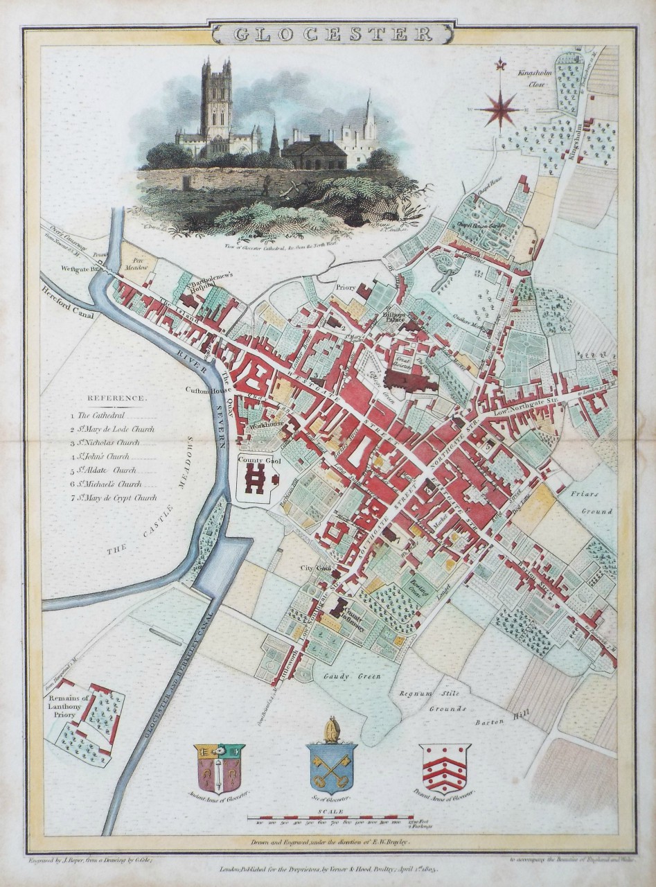 Map of Gloucester - Gloucester