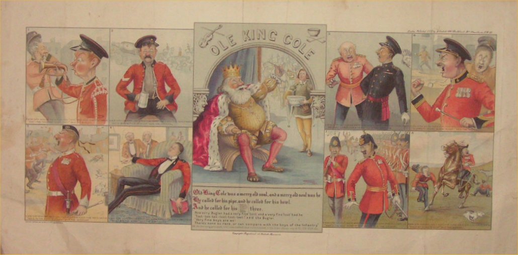 Lithograph - Old King Cole
