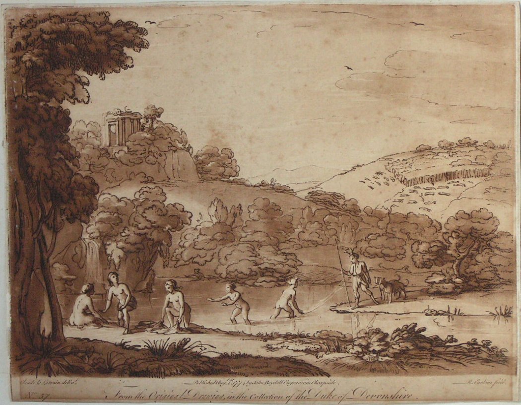 Mezzotint - From the Original Drawing in the Collection of the Duke of Devonshire - Earlom