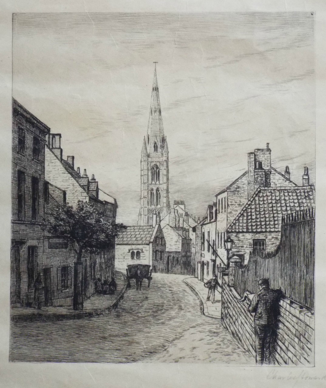 Etching - Grantham - Howard