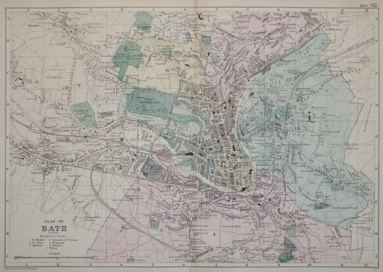 Map of Bath - Bath