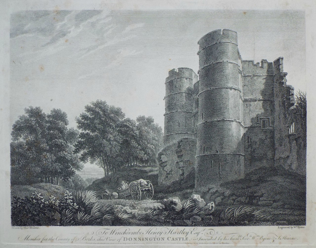 Print - Donnington Castle - Byrne