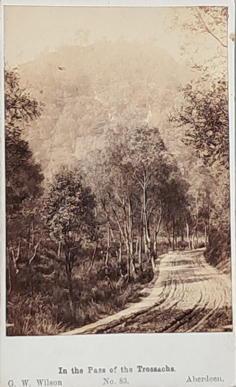 Photograph - In the Pass of the Trossachs.