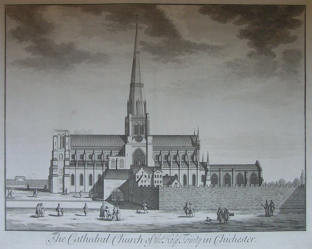 Print - The Cathedral Church of the Holy Trinity in Chichester