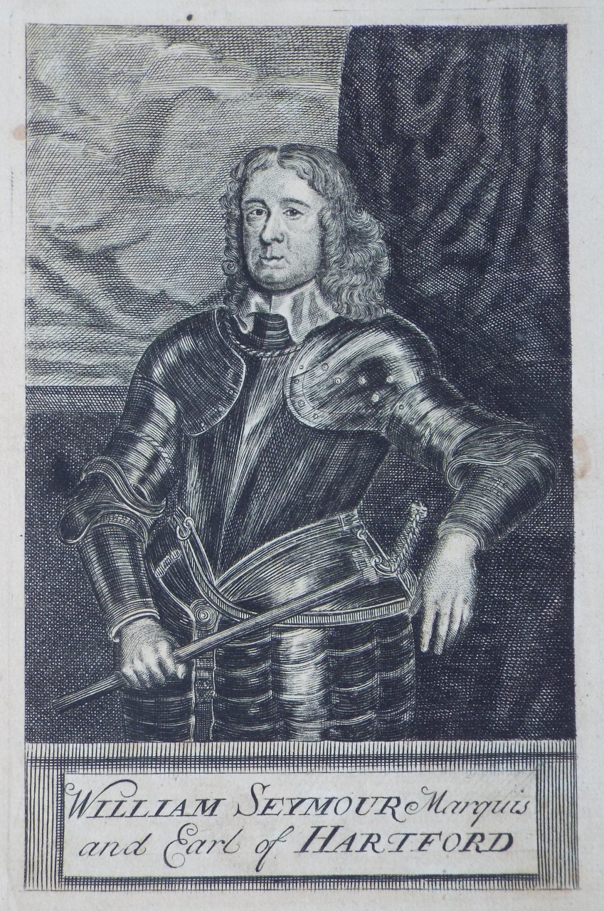 Print - William Seymour Marquis and Earl of Hartford - Sympson