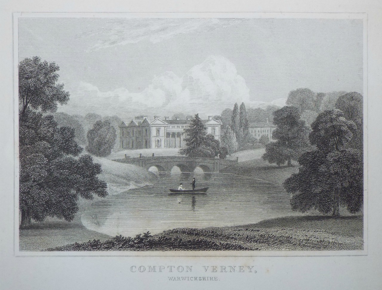 Print - Compton Verney, Warwickshire. - Radclyffe