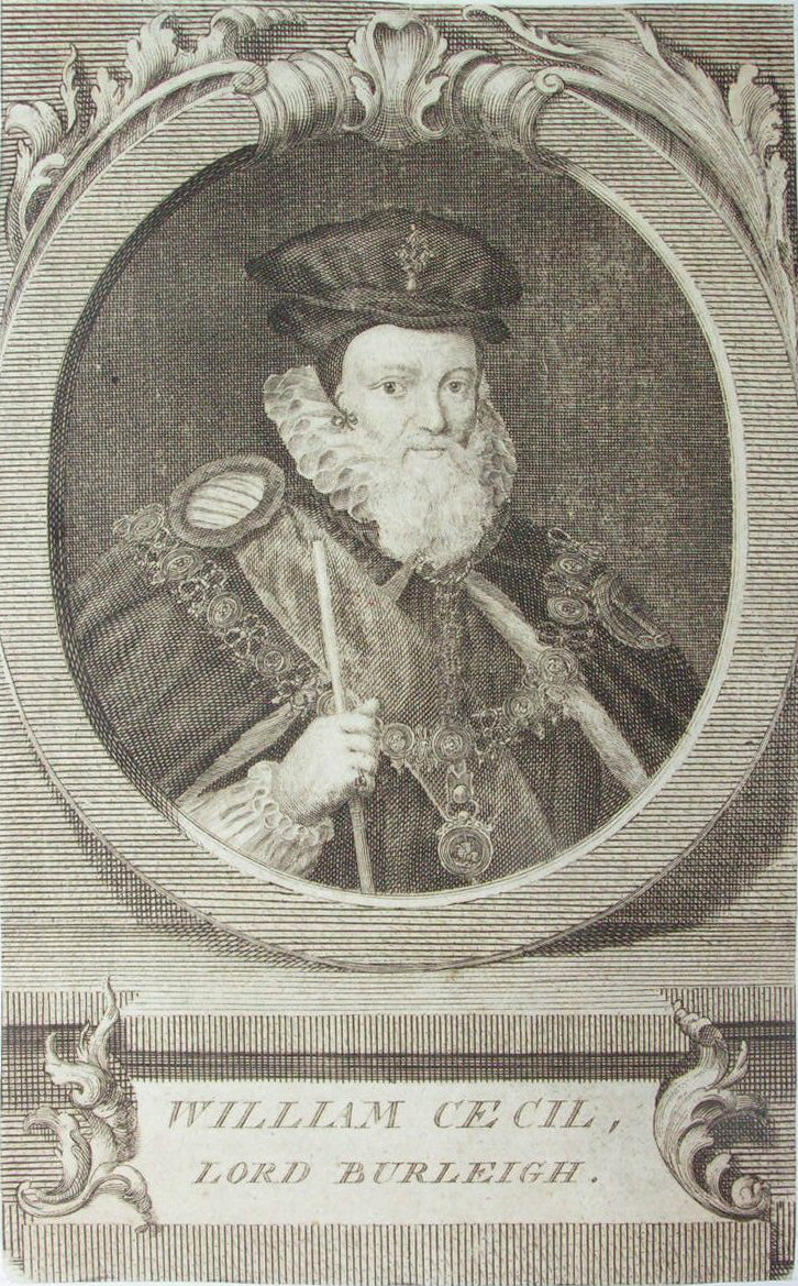 Print - Eilliam Cecil, Lord Burleigh.