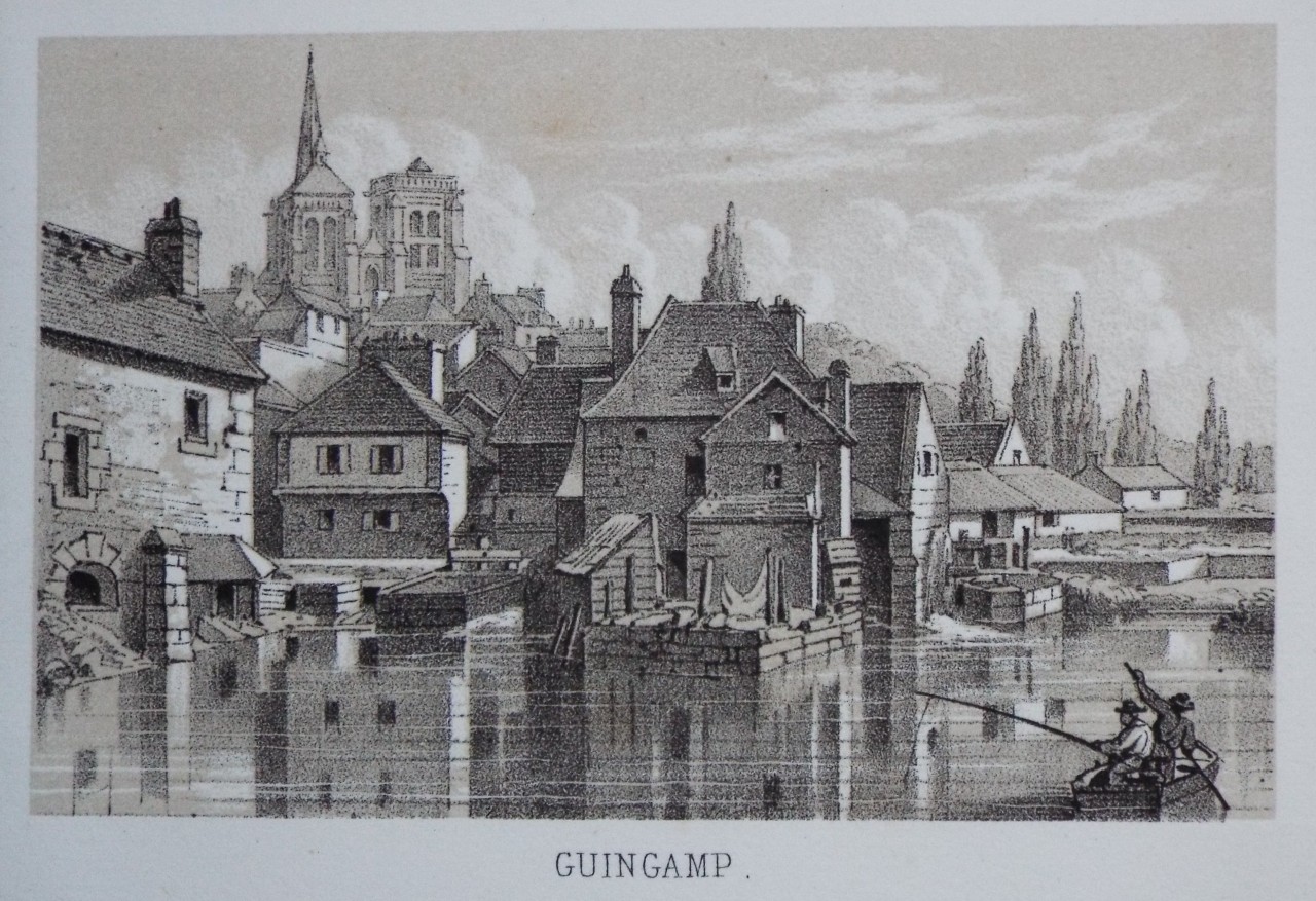 Lithograph - Guingamp.