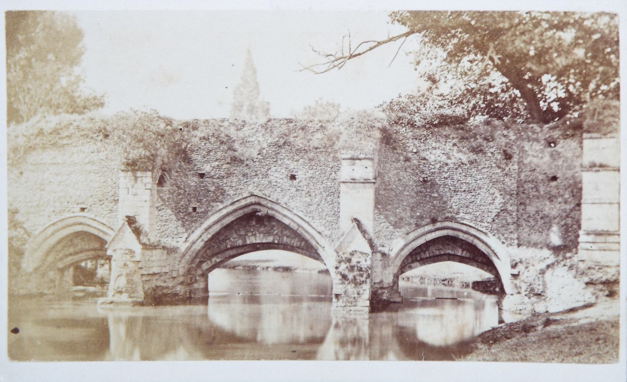 Photograph - Abbot's Bridge Bury St. Edmunds,